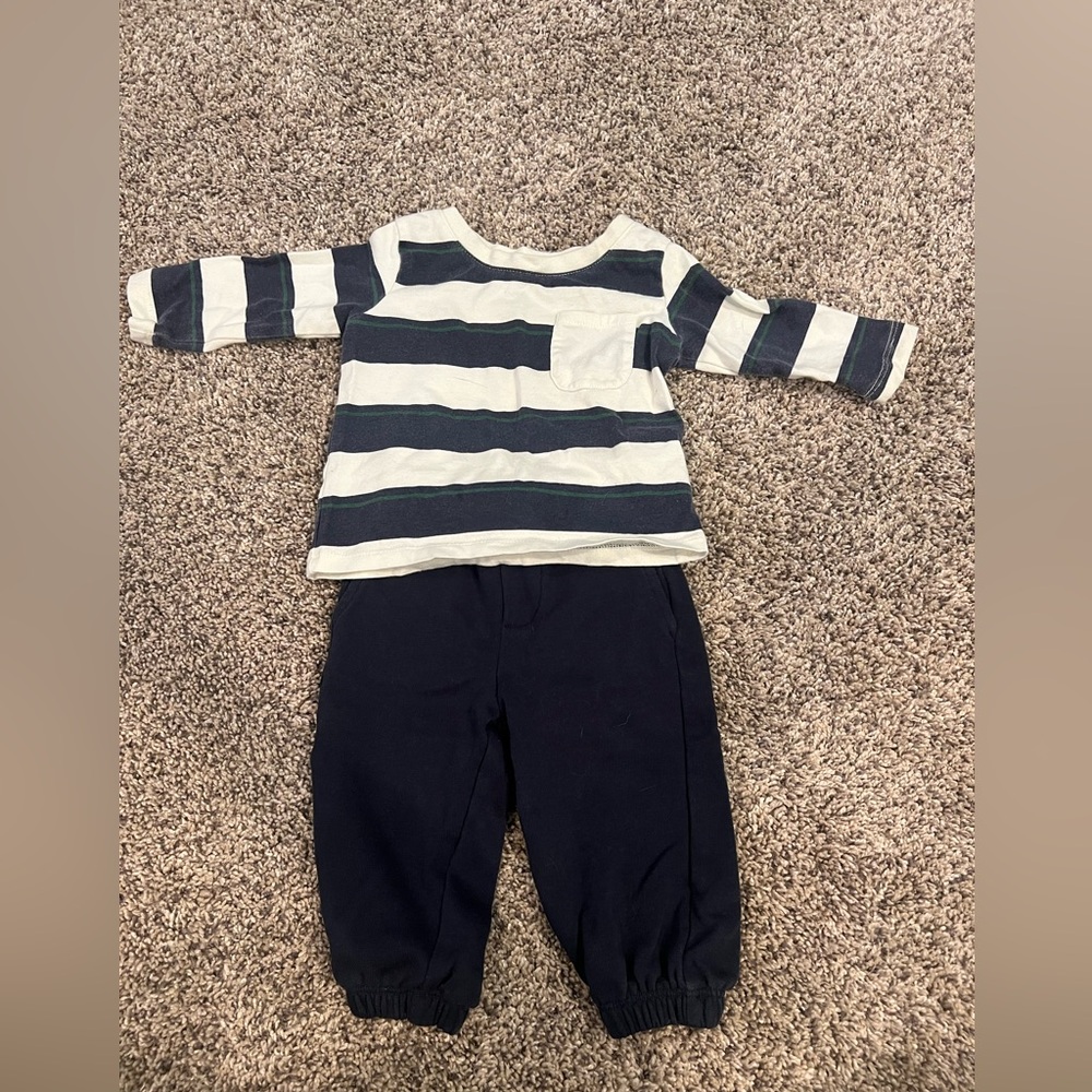 Splendid Field Day Long Sleeve Top & Leggings Set – Size 3–6 Months